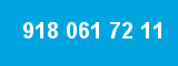 918 061 72 11